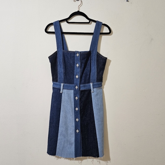 7 For All Mankind Dresses & Skirts - 7 For All Mankind Patchwork Dress